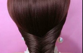 鱼骨辫视频教程 鱼骨辫视频教程一步一步教