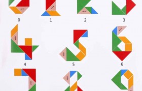 七巧板有几种拼法 七巧板拼图原图图片