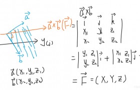 向量叉乘公式 向量叉乘公式坐标公式
