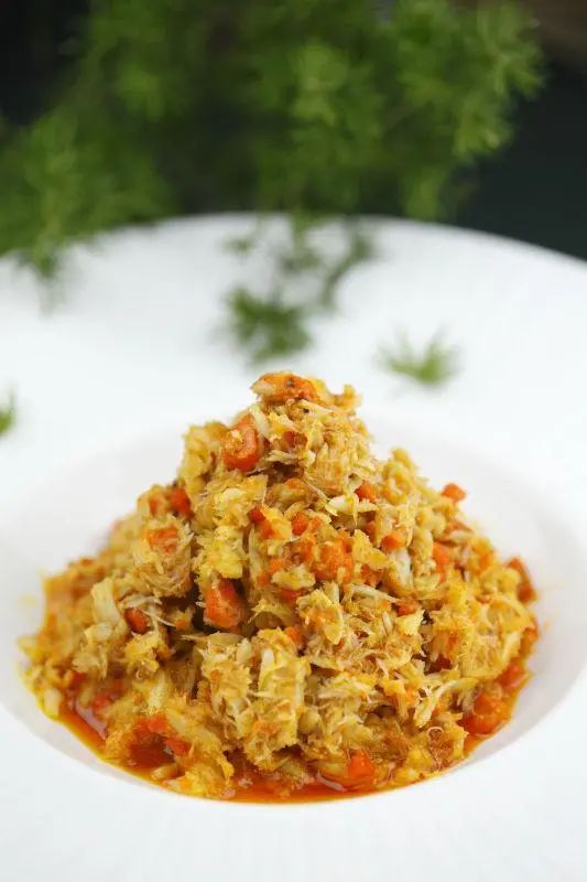 炒蟹粉的做法 炒螃蟹的家常做法 炒蟹粉的做法 炒螃蟹的家常做法