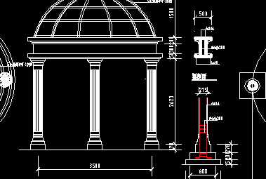 亭子尺寸 公园亭子尺寸