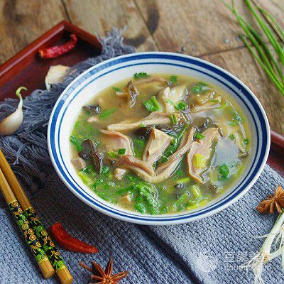 肚丝汤的做法 肚片汤的做法 家常