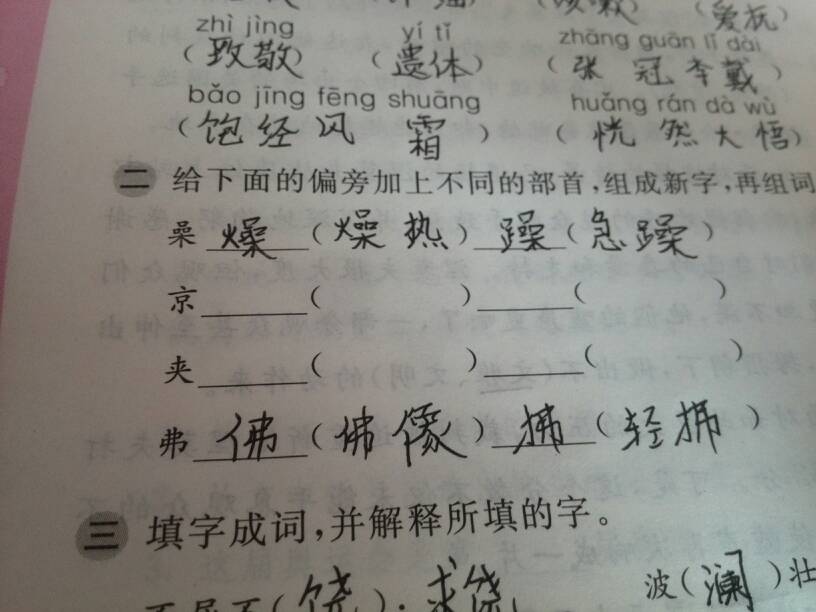 果的组词 果的组词一年级