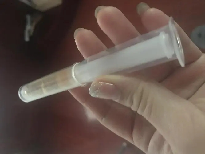 凝胶排出物对照图片 凝胶排出物对照图片 豆腐渣