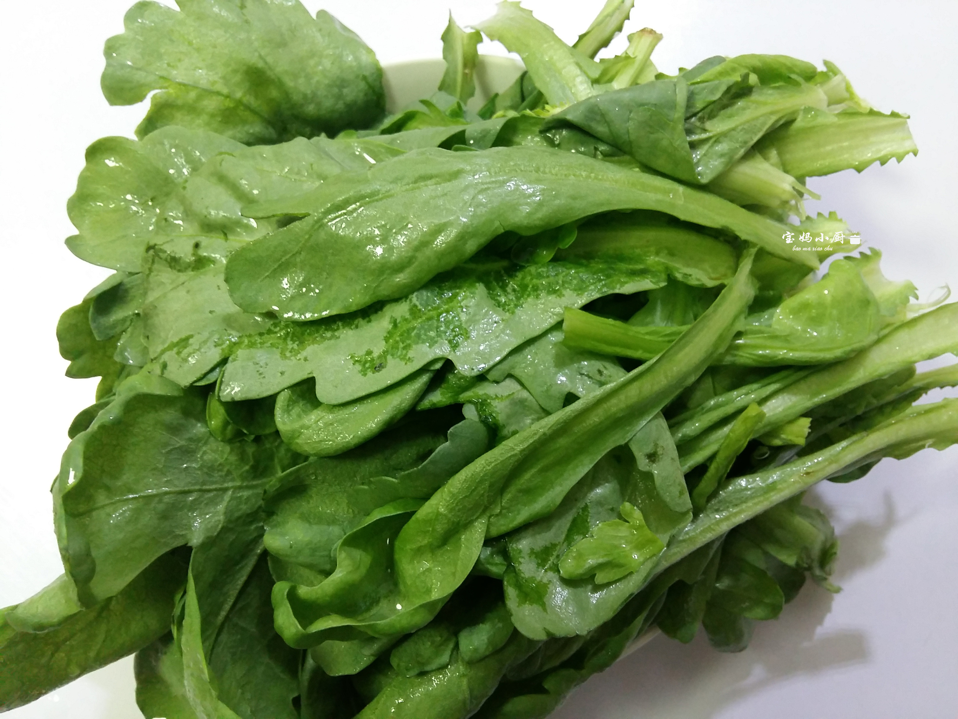 茼蒿的图片 茼蒿的图片和功效及禁忌